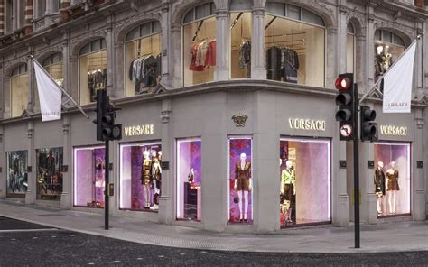 In Pictures: Versace opens new London flagship on .